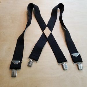 Wideass Black suspenders